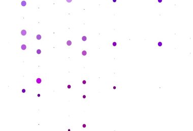 Dairesel açık mor vektör şablonu. Doğa tarzında bulanık halkaları olan güzel renkli çizimler. Güzel web siteleri için desen.