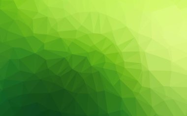 Çokgen desenli soyut geometrik renkli vektör çizimi.