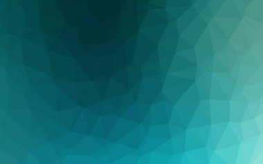 Hafif BLUE vektörü soyut çokgen düzeni.