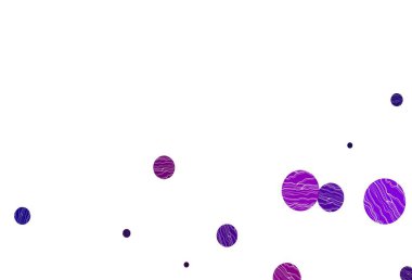 Açık mor, benekli pembe vektör örtüsü. Renkli su damlaları olan modern soyut çizimler. Marka kitabın için tamamen yeni bir şablon.