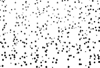 Light Silver, gri vektör arkaplanı çizgiler, daireler, eşkenar dörtgenler. Daireler, çizgiler, rengarenk eşkenar dörtgenler. İş ilanınız için akıllı tasarım.