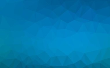 Çokgen desenli soyut geometrik renkli vektör çizimi.