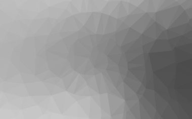 Çokgen desenli soyut geometrik renkli vektör çizimi.