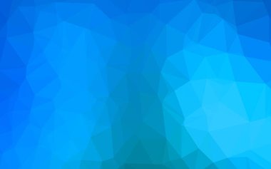 Çokgen desenli soyut geometrik renkli vektör çizimi.