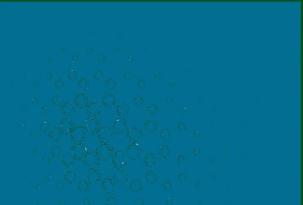 Hellblaue Grüne Vektortextur Mit Scheiben Verschwommenes Dekoratives Design Abstrakten Stil — Stockvektor