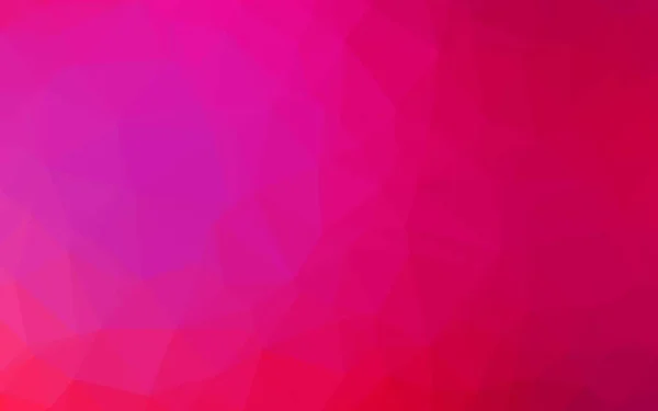 Violet Clair Texture Polygonale Abstraite Vectorielle Rose — Image vectorielle