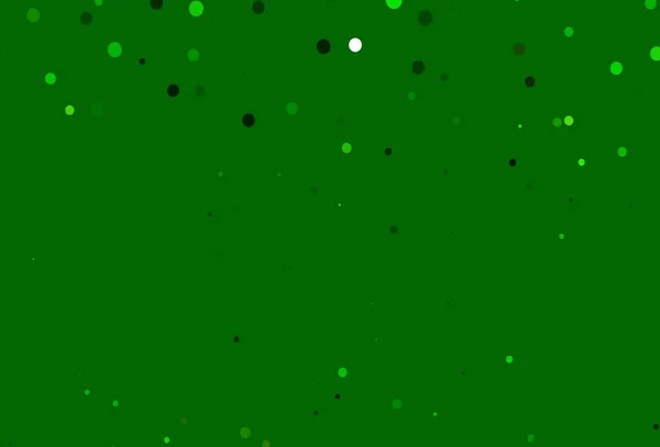 Couvercle Vectoriel Vert Clair Avec Des Taches Illustration Abstraite Scintillante — Image vectorielle