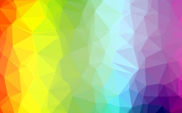 Abstract Geometrische Kleurrijke Vector Veelhoekige Achtergrond — Stockvector