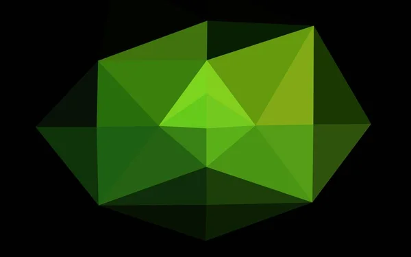 浅绿色矢量多边形模板 — 图库矢量图片