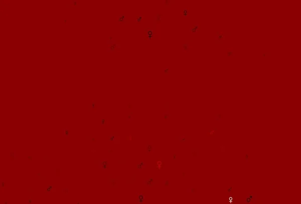 Світло Червоний Векторний Фон Гендерними Ознаками Простий Градієнтний Дизайн Абстрактному — стоковий вектор