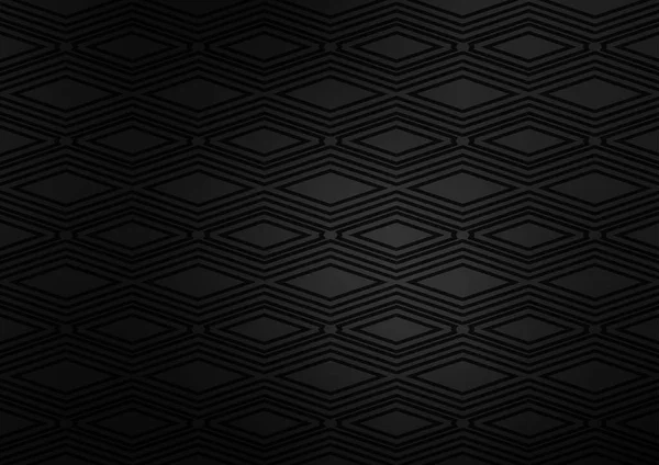 Dark Silver Fondo Vectorial Gris Con Líneas Cubos — Vector de stock