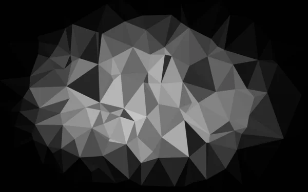 Licht Zilver Grijze Vector Polygon Abstracte Lay Out — Stockvector