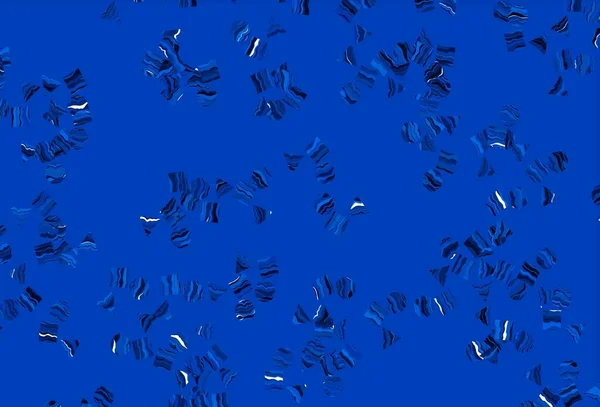 Modèle Vectoriel Bleu Clair Dans Style Polygonal Avec Des Cercles — Image vectorielle