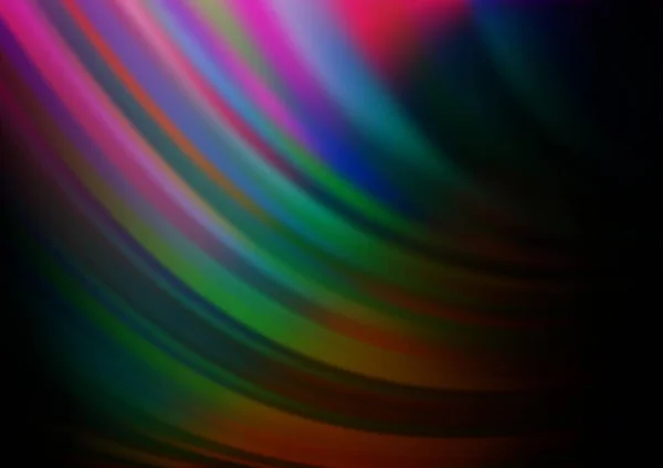 Fond Vectoriel Coloré Avec Des Lignes Abstraites Modèle Lignes Floues — Image vectorielle