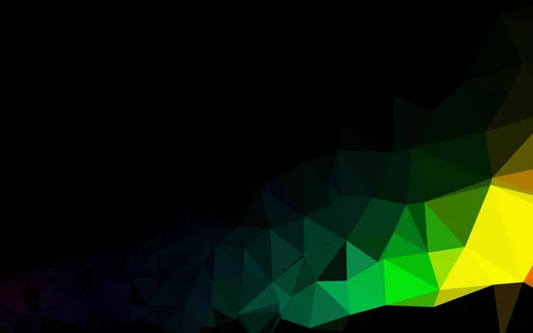 Abstrait Géométrique Vecteur Coloré Fond Polygonal — Image vectorielle