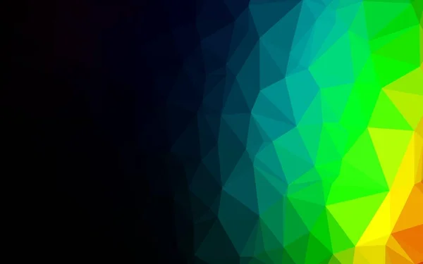 Abstrait Géométrique Vecteur Coloré Fond Polygonal — Image vectorielle