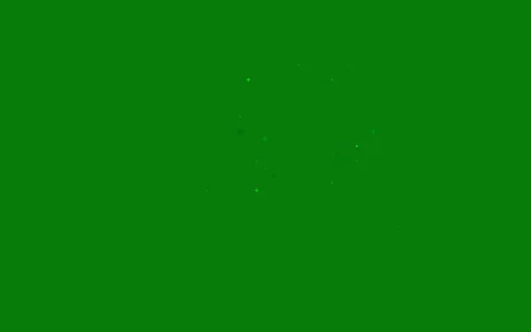 Hellgrünes Vektormuster Mit Weihnachtssternen — Stockvektor