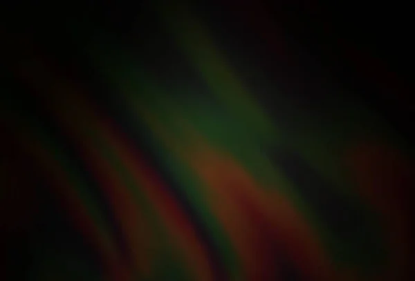 Donkerzwarte Vectorachtergrond Met Gebogen Lijnen Een Geheel Nieuwe Kleurenillustratie Marmeren — Stockvector