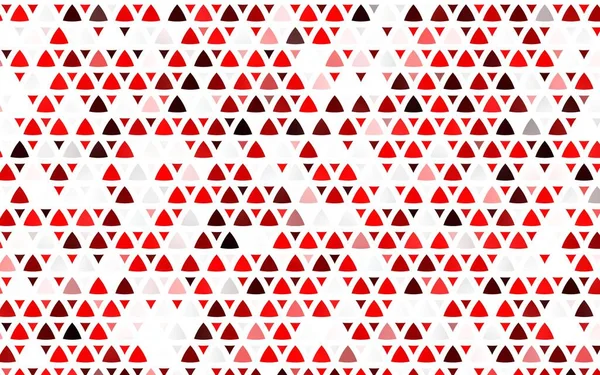 Modèle Sans Couture Vecteur Rouge Clair Dans Style Polygonal — Image vectorielle