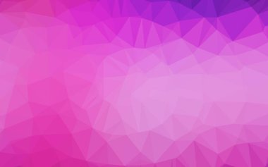 Çokgen desenli soyut geometrik renkli vektör çizimi.