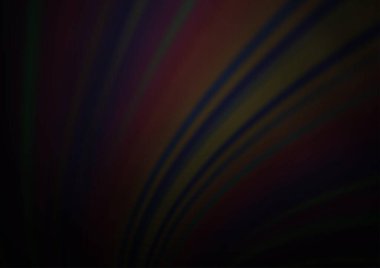 Soyut çizgilerle renkli vektör arkaplanı. Bulanık çizgi deseni 