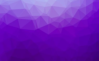 Açık Mor vektör çokgen arkaplan.