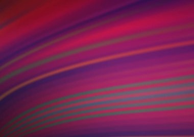 Soyut çizgilerle renkli vektör arkaplanı. Bulanık çizgi deseni 