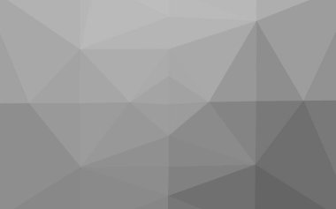 Çokgen desenli soyut geometrik renkli vektör çizimi.