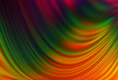 Bükülmüş çizgilerle soyut vektör arkaplanı. Alnında çizgiler olan bir resim. İş broşürleri, broşürler için desen.