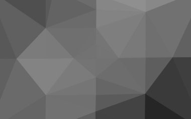 Çokgen desenli soyut geometrik renkli vektör çizimi.