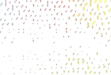 vektör arkaplan, cinsiyet sembollü soyut dijital duvar kağıdı