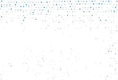 Kare biçiminde hafif BLUE vektör şablonu. Renkli dikdörtgenleri olan bir resim. Terfi için modern şablon.