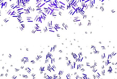 Dar çizgileri olan açık mor vektör deseni. Renkli çubuklarla gösterişli soyut çizimler. TV reklamları için arkaplan.