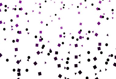 Açık Mor vektör kapağı, çemberli çokgen biçiminde. Daireler, çizgiler, rengarenk eşkenar dörtgenler. İş ilanınız için akıllı tasarım.