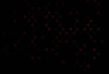 Dark Pink vector backdrop with lines, triangles. Modern abstract illustration with colorful triangles. Pattern for busines ad, booklets, leaflets