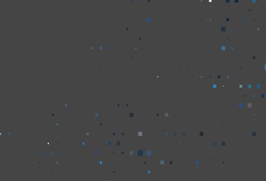 Çokgen biçiminde hafif BLUE vektör kapağı. Soyut arkaplanda dikdörtgenler ve renkli gradyanlar. Reklamınız, posteriniz, afişiniz için en iyi tasarım.