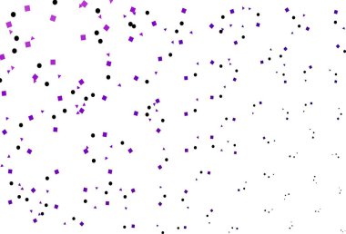 Açık Mor, daireli, çizgili, dikdörtgenli pembe vektör düzeni. Daireler, çizgiler, rengarenk eşkenar dörtgenler. Duvar kağıtları için şablon.