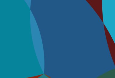 Koyu mavi, kırmızı vektör şablonu çizgiler, oval. Alnında çizgiler olan soyut bir çizim. İşiniz için yepyeni bir mermer tasarımı..