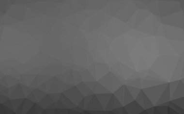 Çokgen desenli soyut geometrik renkli vektör çizimi.