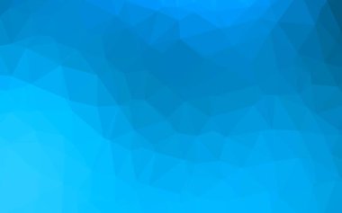 Işık Mavisi vektörü soyut mozaik deseni.