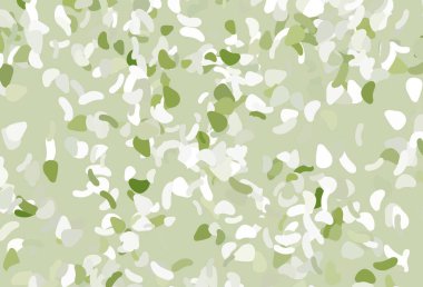 Koyu mavi, soyut şekilli kırmızı vektör arkaplan. Renkli rastgele şekillerle modern soyut illüstrasyon. Bir cep telefonu için arka plan.