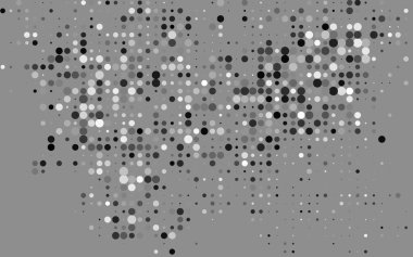 Rastgele noktalar, vektör, resimleme