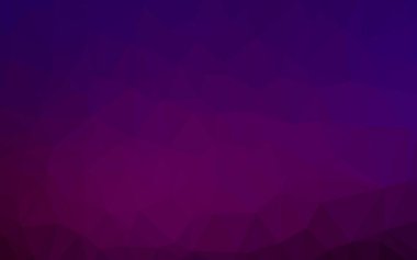 Çokgen desenli soyut geometrik renkli vektör çizimi.