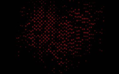 Kabarcıklı açık kırmızı vektör arkaplanı.