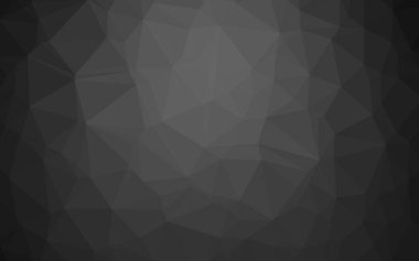 Çokgen desenli soyut geometrik renkli vektör çizimi.