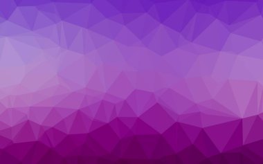 Çokgen desenli soyut geometrik renkli vektör çizimi.