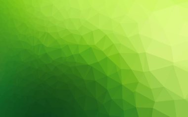 Çokgen desenli soyut geometrik renkli vektör çizimi.