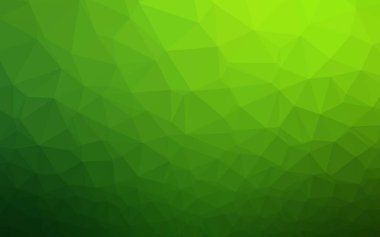 Çokgen desenli soyut geometrik renkli vektör çizimi.