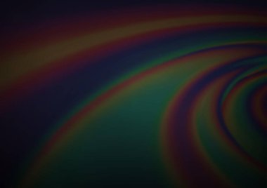 Koyu gümüş, gri vektör parlak bokeh deseni.