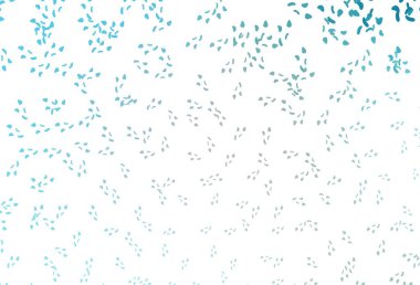 Soyut biçimlere sahip hafif BLUE vektör arkaplanı. Renkli rastgele şekillerle modern soyut illüstrasyon. Web siteniz için basit tasarım.